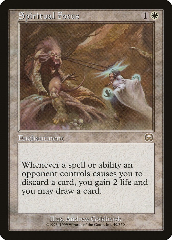 Image for Spiritual Focus (Mercadian Masques) (49) - Magic: The Gathering