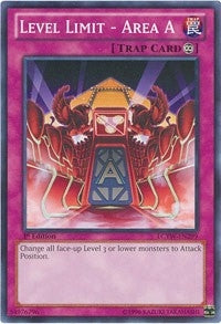 Image for Level Limit - Area A (Legendary Collection 3: Yugi's World) (LCYW-EN299) - YuGiOh