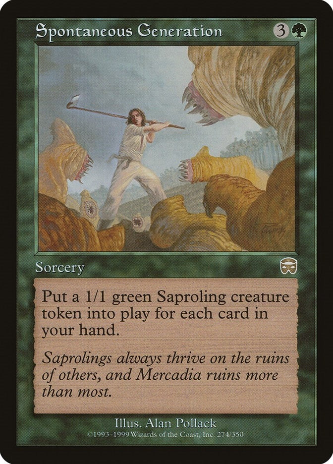 Image for Spontaneous Generation (Mercadian Masques) (274) - Magic: The Gathering