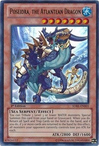 Image for Poseidra, the Atlantean Dragon (Structure Deck: Realm of the Sea Emperor) (SDRE-EN001) - YuGiOh