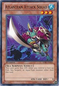 Image for Atlantean Attack Squad (Structure Deck: Realm of the Sea Emperor) (SDRE-EN006) - YuGiOh