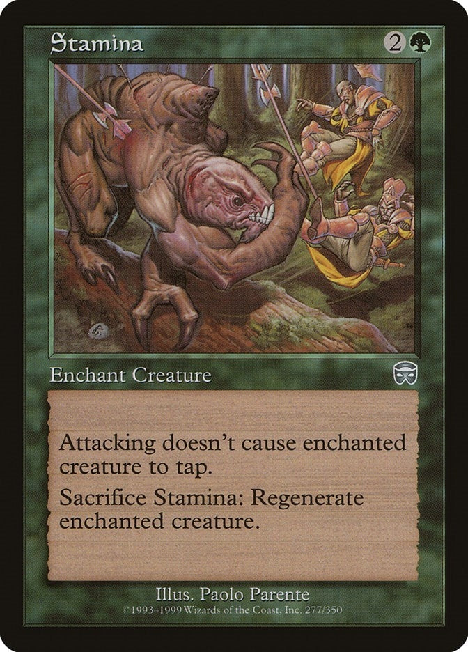 Image for Stamina (Mercadian Masques) (277) - Magic: The Gathering