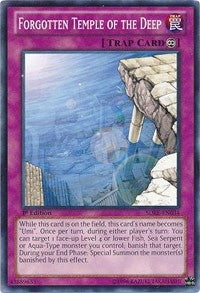 Image for Forgotten Temple of the Deep (Structure Deck: Realm of the Sea Emperor) (SDRE-EN034) - YuGiOh