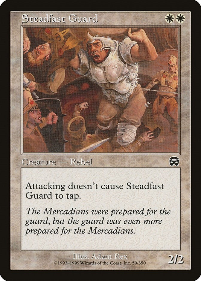 Image for Steadfast Guard (Mercadian Masques) (50) - Magic: The Gathering