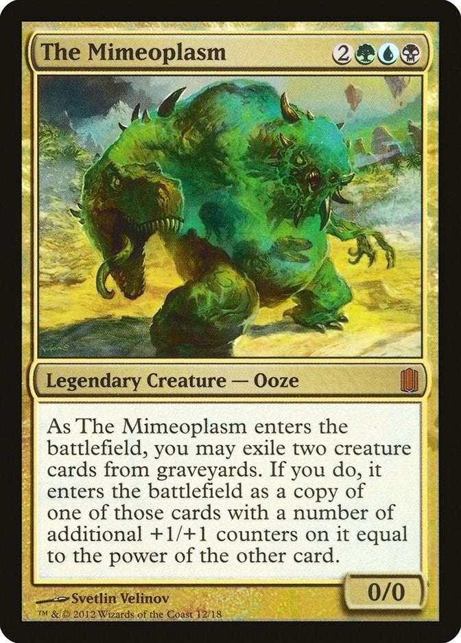 Image for The Mimeoplasm (Commander's Arsenal) (12) - Magic: The Gathering