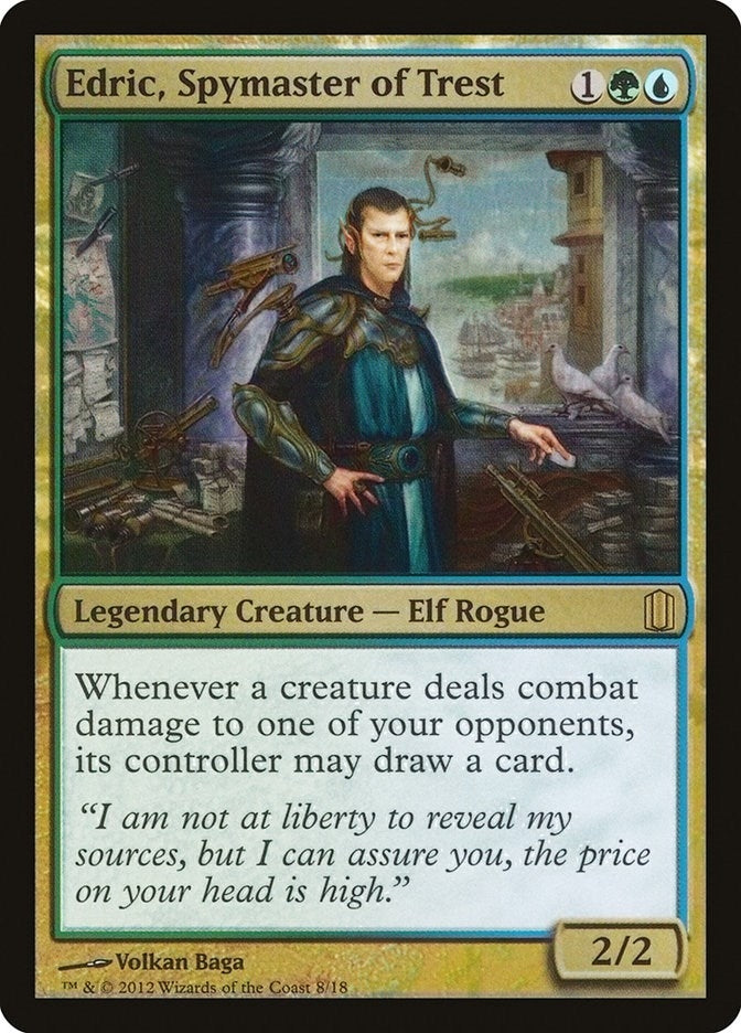 Image for Edric, Spymaster of Trest (Commander's Arsenal) (8) - Magic: The Gathering