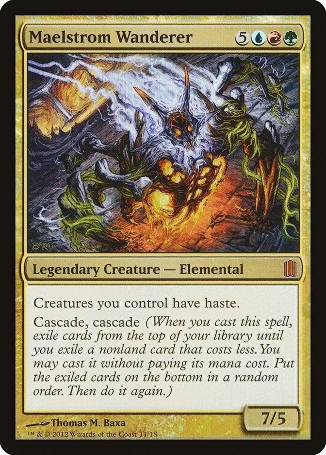 Image for Maelstrom Wanderer (Commander's Arsenal) (11) - Magic: The Gathering