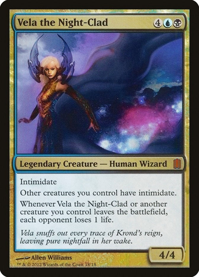 Image for Vela the Night-Clad (Commander's Arsenal) (18) - Magic: The Gathering