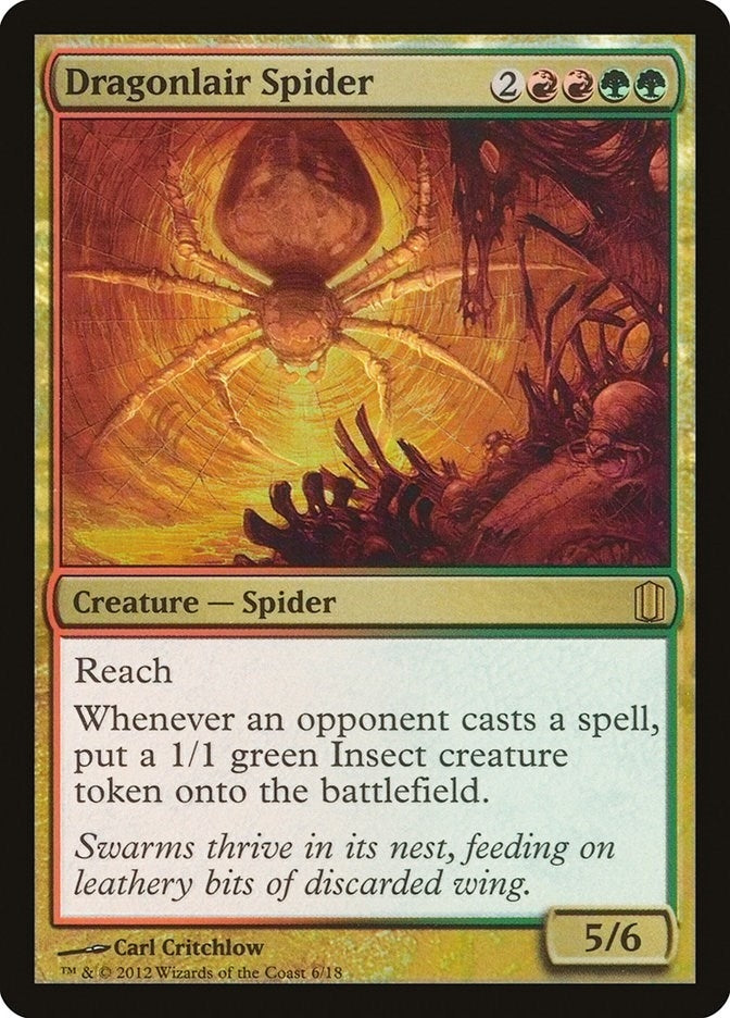 Image for Dragonlair Spider (Commander's Arsenal) (6) - Magic: The Gathering