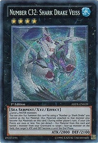 Image for Number C32: Shark Drake Veiss (UTR) (Abyss Rising) (ABYR-EN039) - YuGiOh