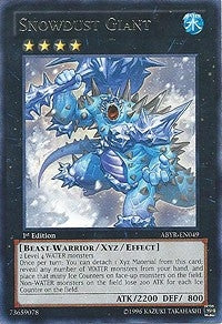 Image for Snowdust Giant (Abyss Rising) (ABYR-EN049) - YuGiOh
