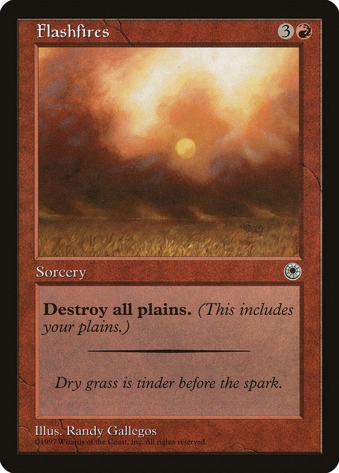 Image for Flashfires (Portal) - Magic: The Gathering