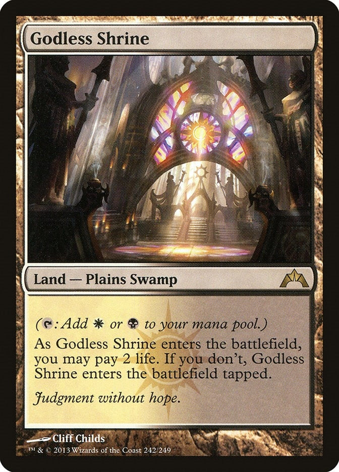 Image for Godless Shrine (Gatecrash) (242) - Magic: The Gathering