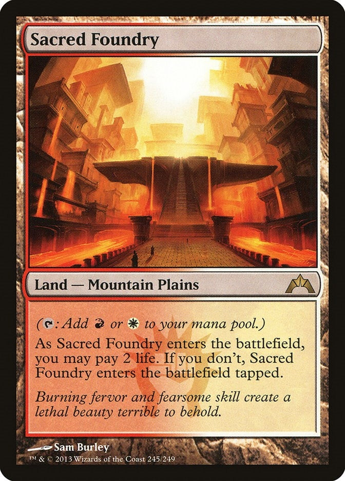 Image for Sacred Foundry (Gatecrash) (245) - Magic: The Gathering