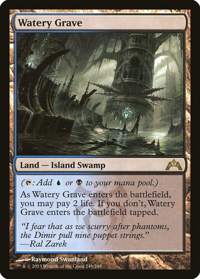 Image for Watery Grave (Gatecrash) (249) - Magic: The Gathering