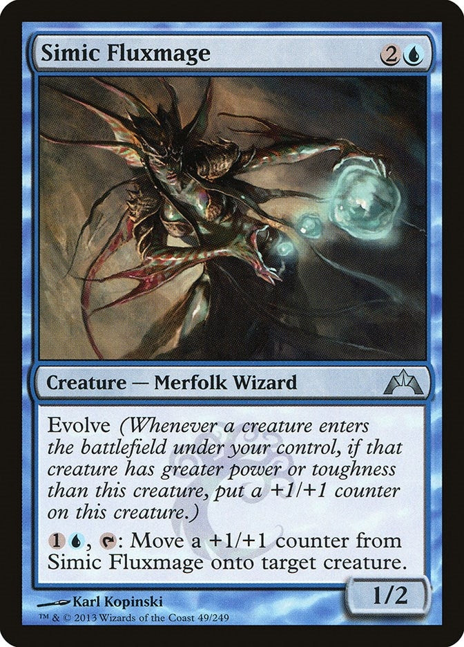 Image for Simic Fluxmage (Gatecrash) (49) - Magic: The Gathering