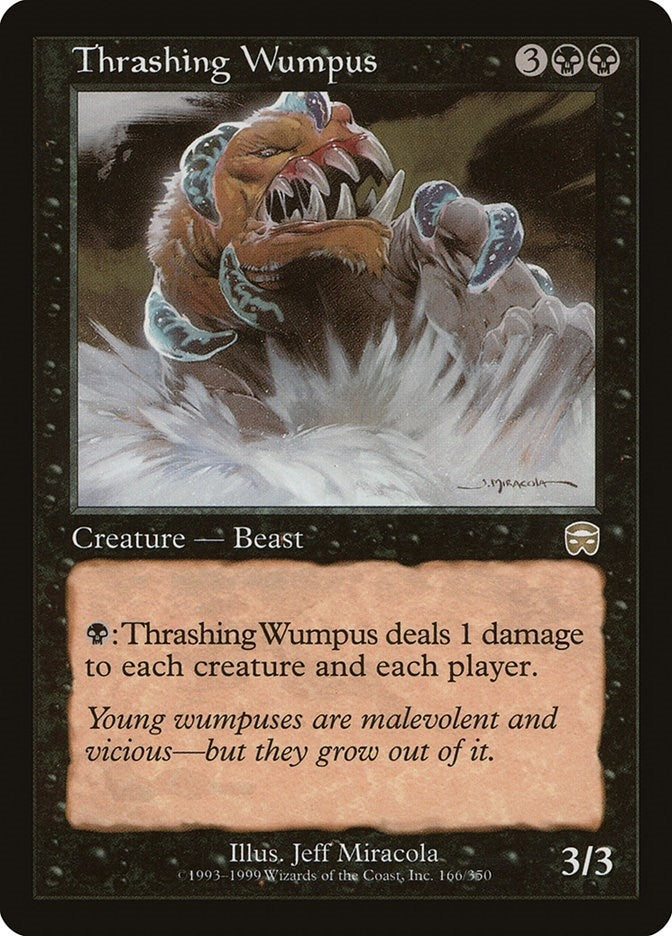 Image for Thrashing Wumpus (Mercadian Masques) (166) - Magic: The Gathering