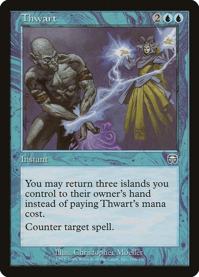 Image for Thwart (Mercadian Masques) (108) - Magic: The Gathering