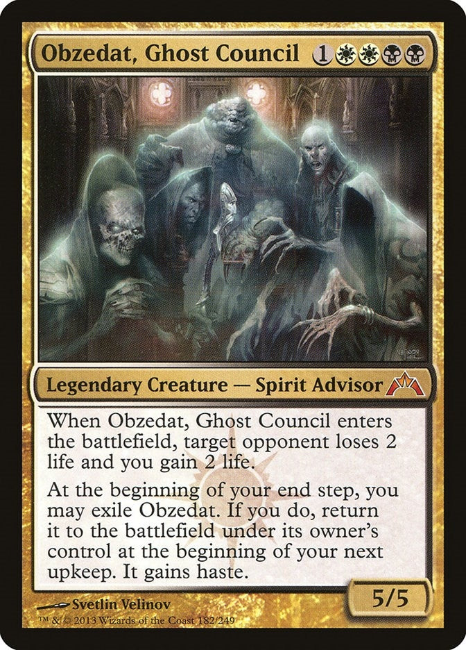 Image for Obzedat, Ghost Council (Gatecrash) (182) - Magic: The Gathering