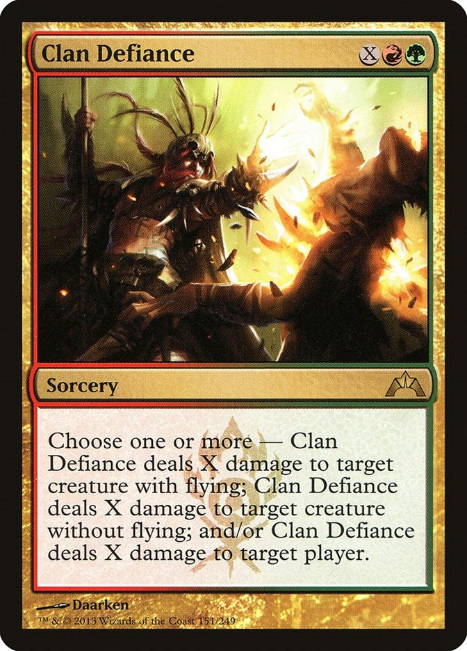 Image for Clan Defiance (Gatecrash) (151) - Magic: The Gathering
