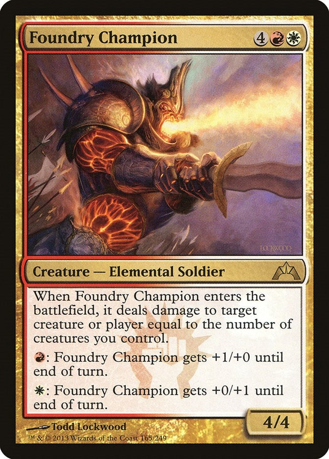 Image for Foundry Champion (Gatecrash) (165) - Magic: The Gathering