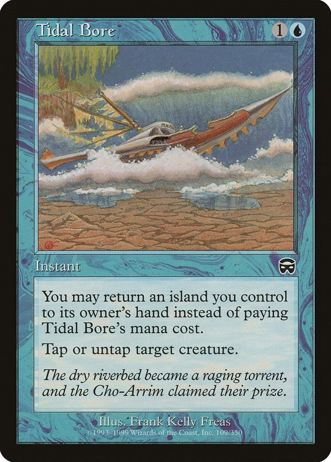 Image for Tidal Bore (Mercadian Masques) (109) - Magic: The Gathering