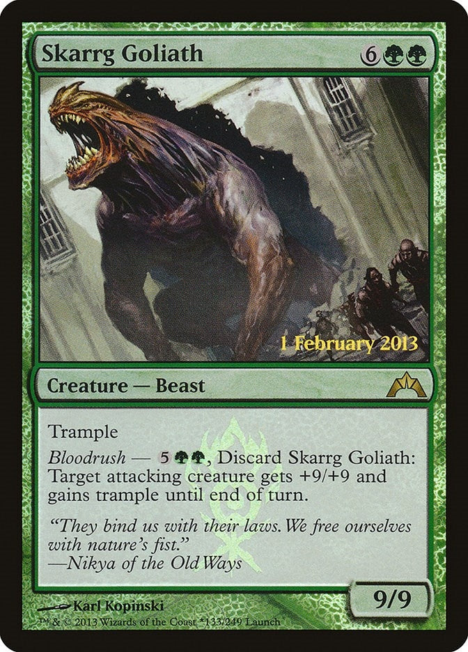 Image for Skarrg Goliath (Launch Party & Release Event Promos) (133) - Magic: The Gathering