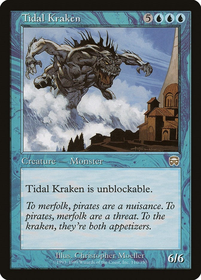 Image for Tidal Kraken (Mercadian Masques) (110) - Magic: The Gathering