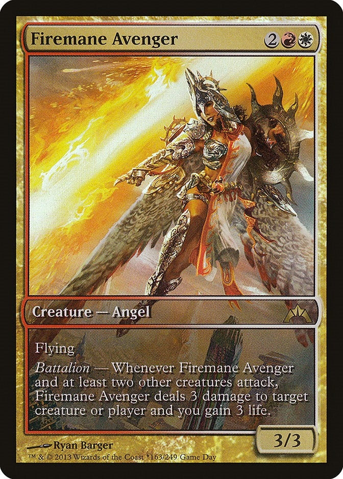 Image for Firemane Avenger (Game Day & Store Championship Promos) (163) - Magic: The Gathering