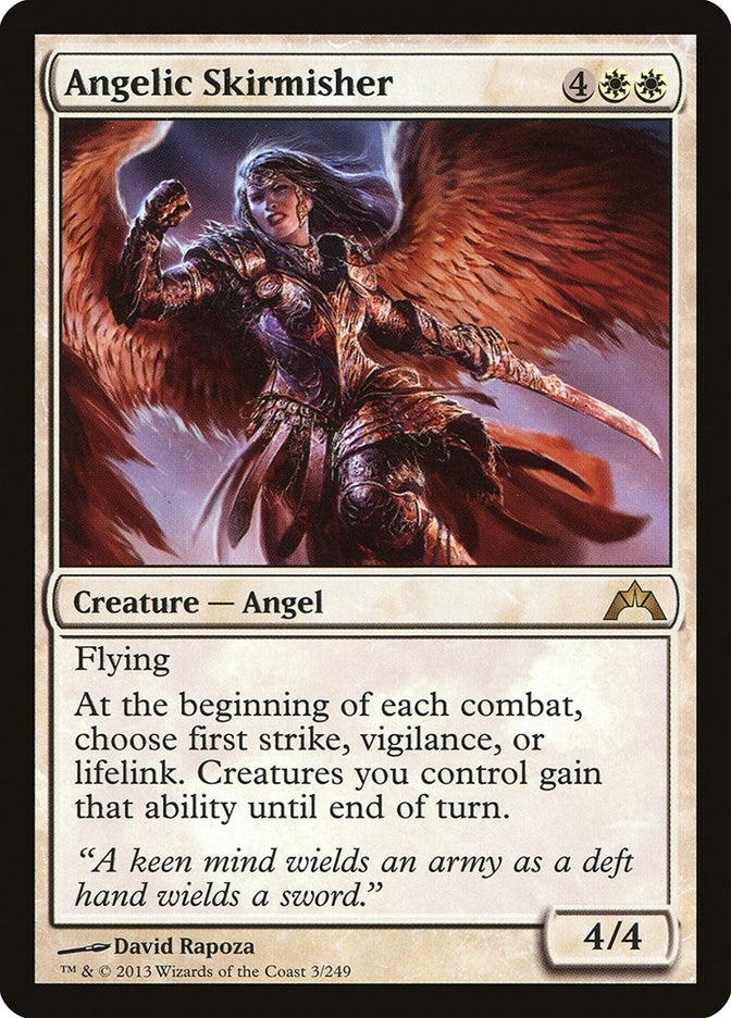 Image for Angelic Skirmisher (Gatecrash) (3) - Magic: The Gathering