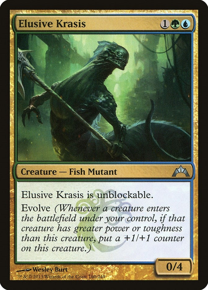 Image for Elusive Krasis (Gatecrash) (160) - Magic: The Gathering