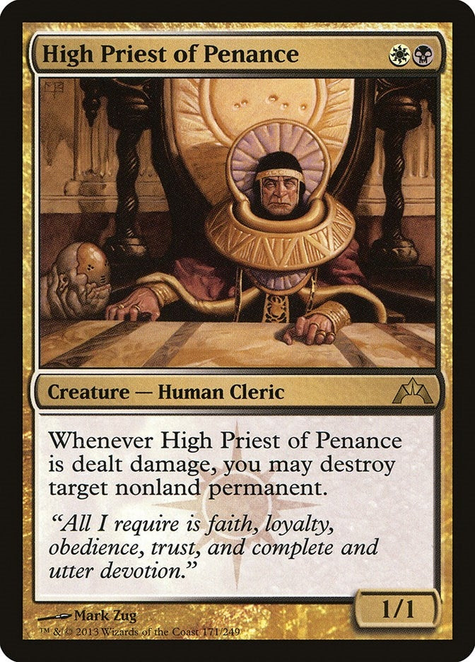 Image for High Priest of Penance (Gatecrash) (171) - Magic: The Gathering