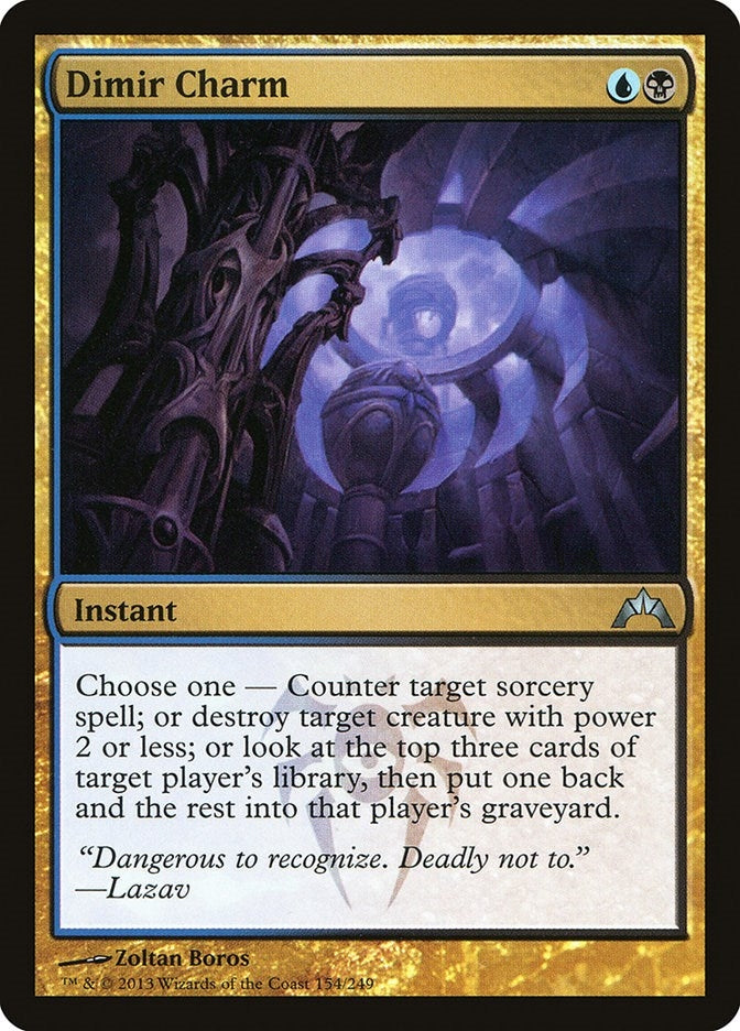 Image for Dimir Charm (Gatecrash) (154) - Magic: The Gathering