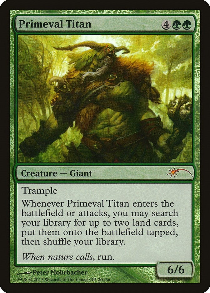 Image for Primeval Titan (Grand Prix Promos) - Magic: The Gathering