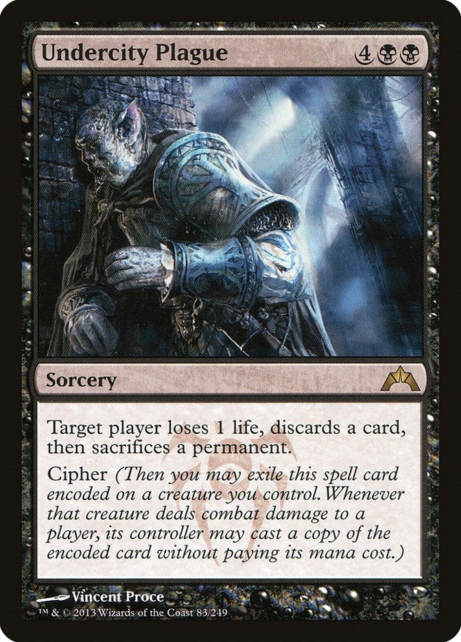 Image for Undercity Plague (Gatecrash) (83) - Magic: The Gathering
