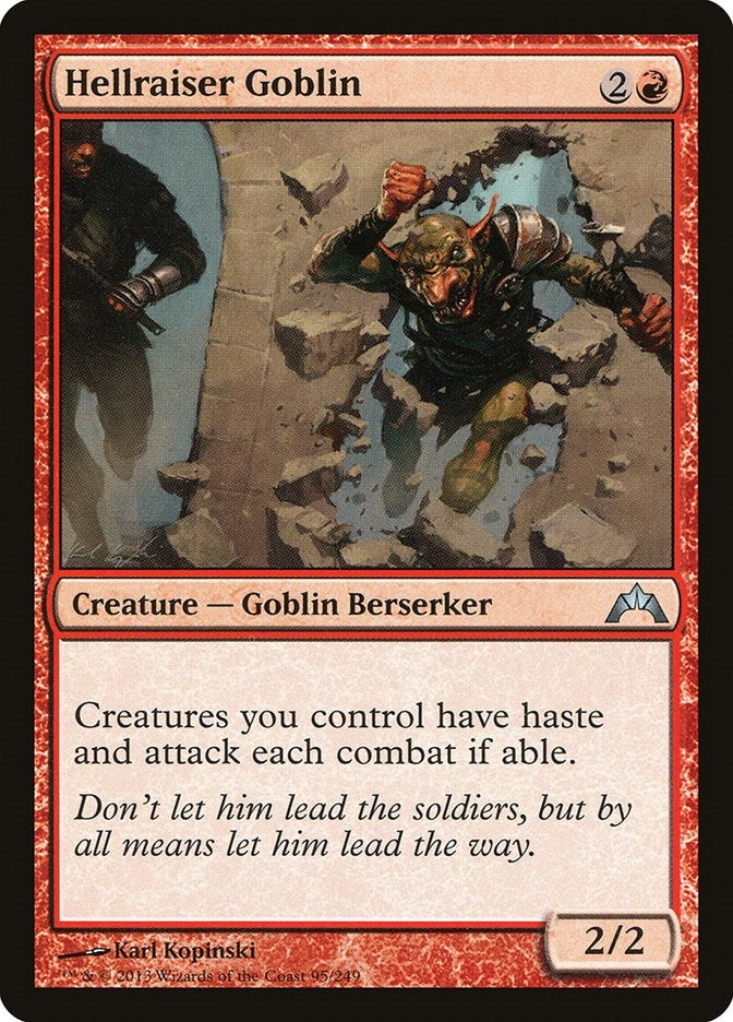 Image for Hellraiser Goblin (Gatecrash) (95) - Magic: The Gathering