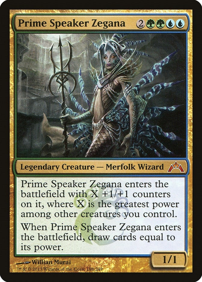 Image for Prime Speaker Zegana (Gatecrash) (188) - Magic: The Gathering