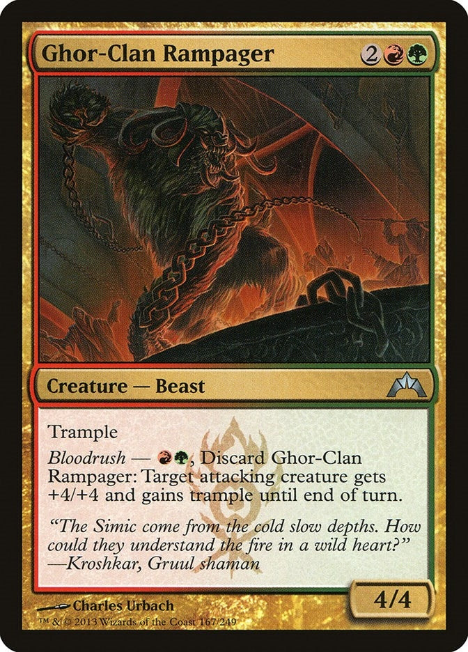 Image for Ghor-Clan Rampager (Gatecrash) (167) - Magic: The Gathering