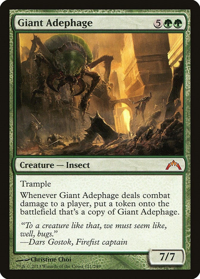 Image for Giant Adephage (Gatecrash) (121) - Magic: The Gathering