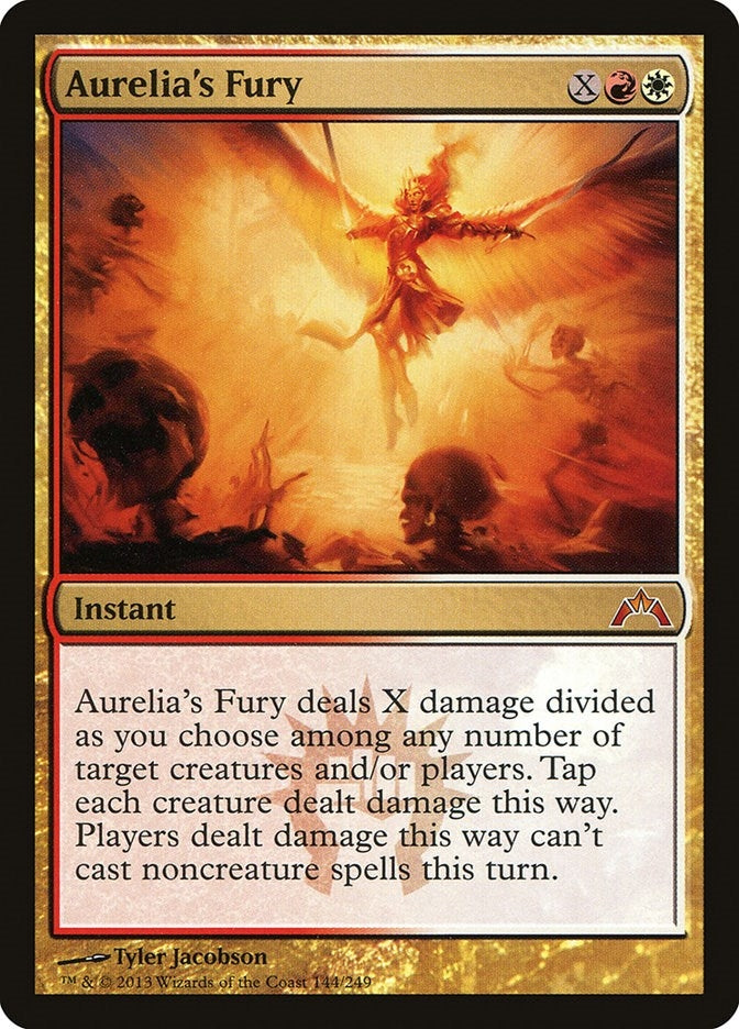 Image for Aurelia's Fury (Gatecrash) (144) - Magic: The Gathering