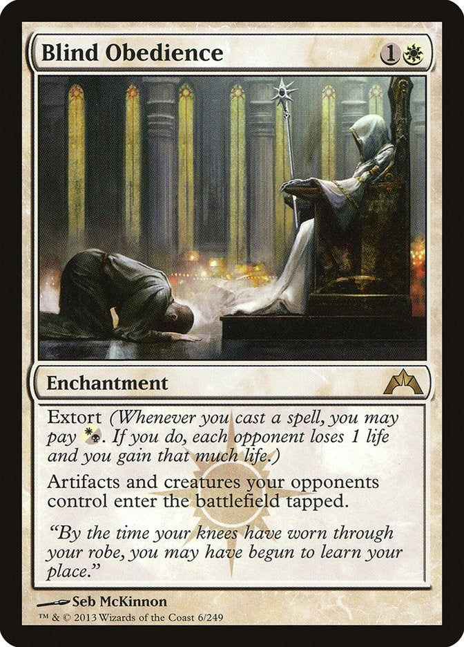 Image for Blind Obedience (Gatecrash) (6) - Magic: The Gathering