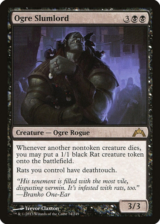 Image for Ogre Slumlord (Gatecrash) (74) - Magic: The Gathering