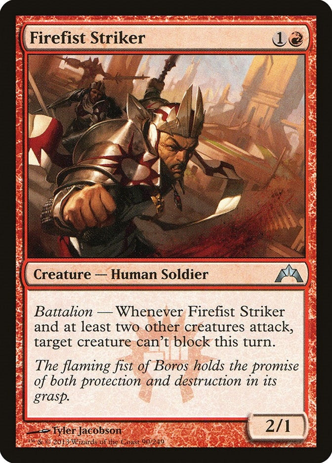 Image for Firefist Striker (Gatecrash) (90) - Magic: The Gathering