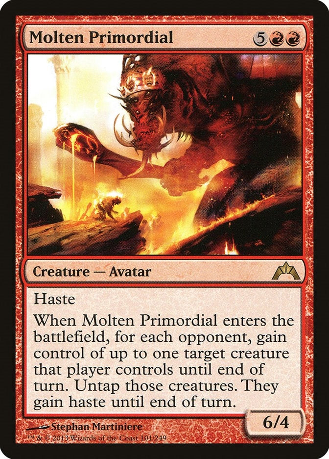 Image for Molten Primordial (Gatecrash) (101) - Magic: The Gathering