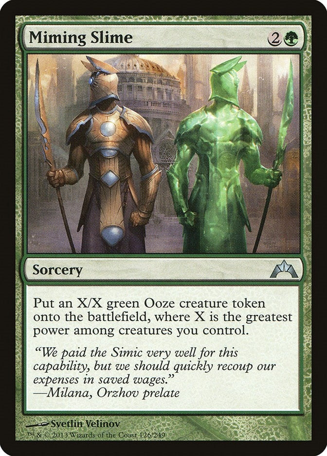 Image for Miming Slime (Gatecrash) (126) - Magic: The Gathering