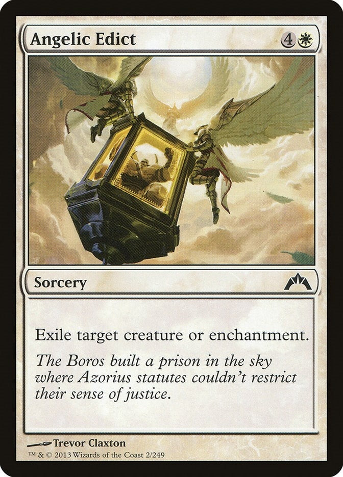 Image for Angelic Edict (Gatecrash) (2) - Magic: The Gathering