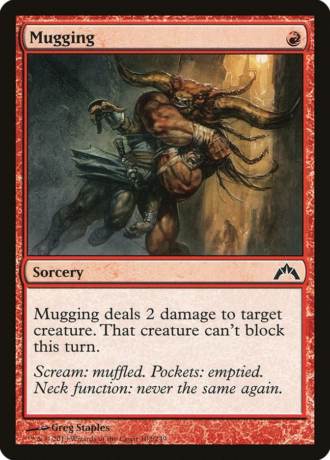 Image for Mugging (Gatecrash) (102) - Magic: The Gathering