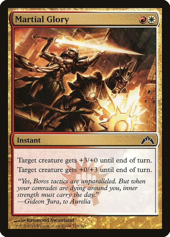 Image for Martial Glory (Gatecrash) (175) - Magic: The Gathering