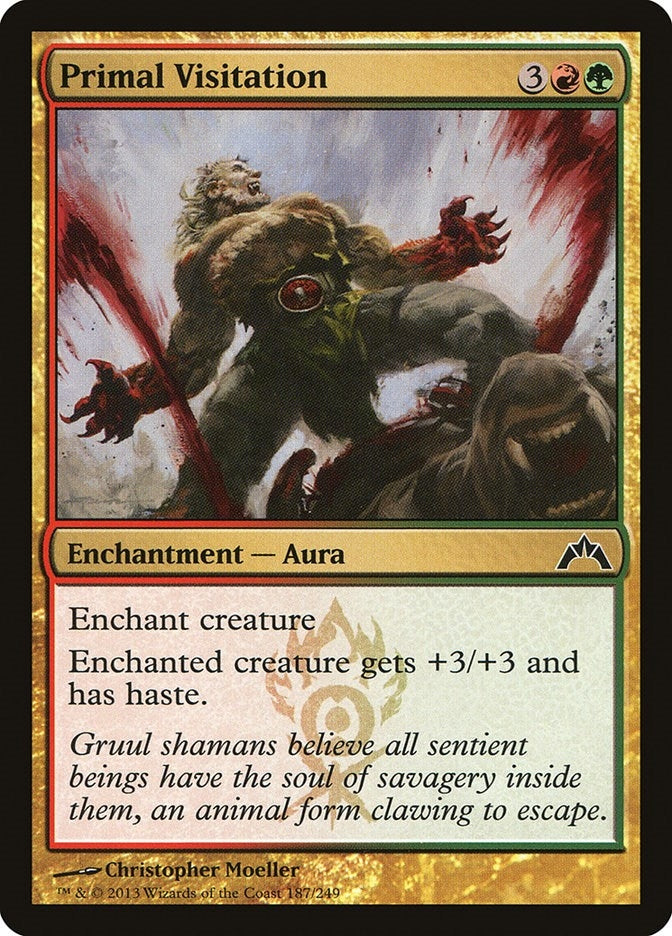 Image for Primal Visitation (Gatecrash) (187) - Magic: The Gathering