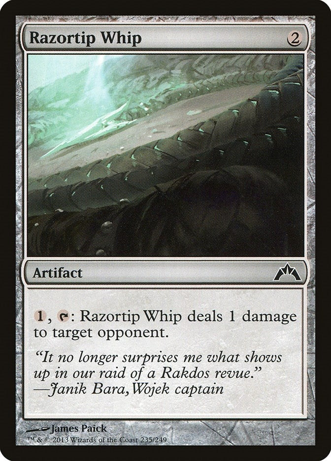 Image for Razortip Whip (Gatecrash) (235) - Magic: The Gathering
